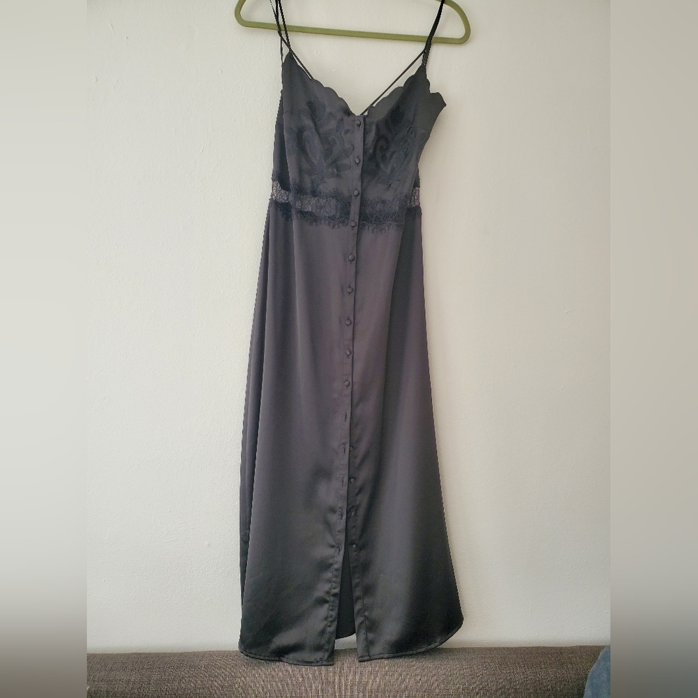 Zara XL Black Lace Dress